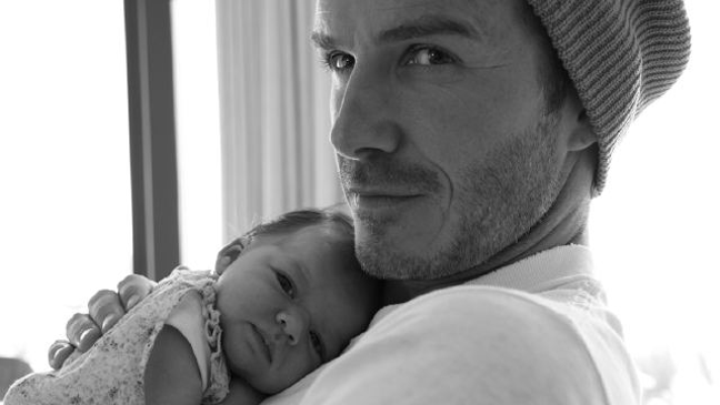 David and Victoria Beckham Introduce Baby Harper Seven to the World