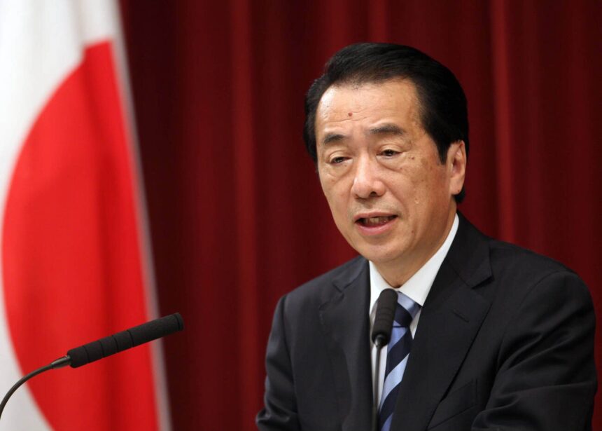 Japanese Prime Minister Naoto Kan