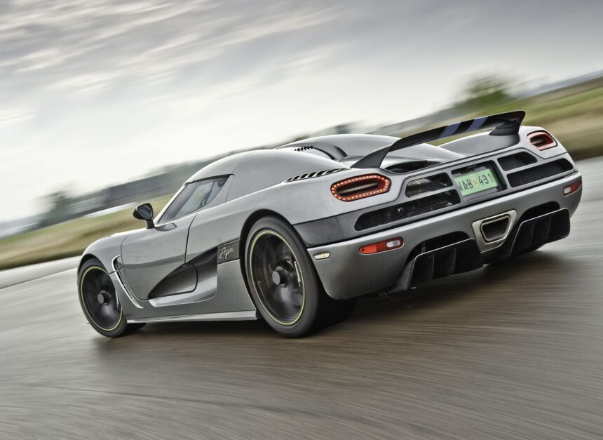 Koenigsegg Agera silver