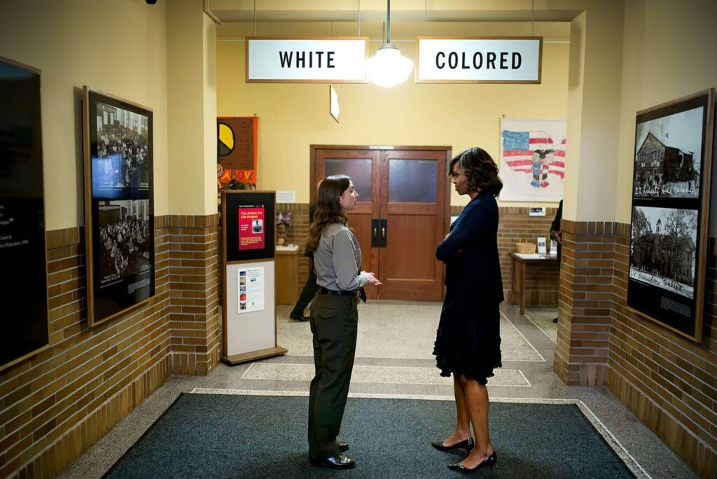 Brown v Board of Education National Historic Site in Topeka, Kan