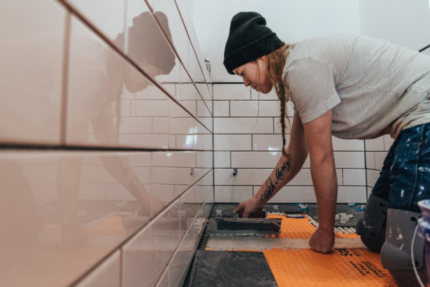 bathroom tiles